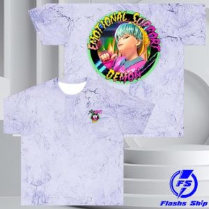 Haedal Designs Store Merch Saja Boys Emotional Support Demon T-Shirt