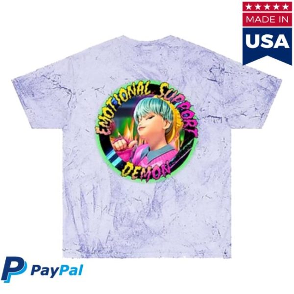 Haedal Designs Store Merch Saja Boys Emotional Support Demon T-Shirt