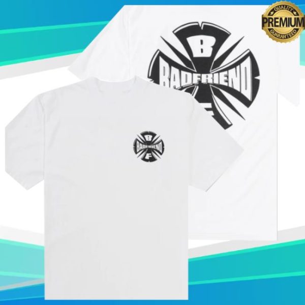 Lo Fi Store Merch Badfriend Knuckle White Tee