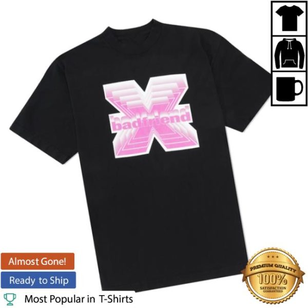 Lo Fi Store Merch Badfriend X-Rated Black Tee