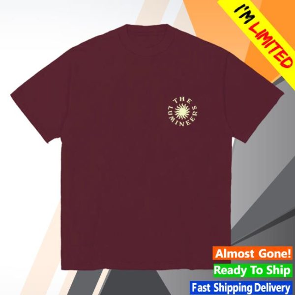 The Lumineers Store Merch The Lumineers Automatic August 6Th Sacramento Event Tee