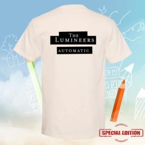 The Lumineers Store Merch Automatic Album Cover Tee
