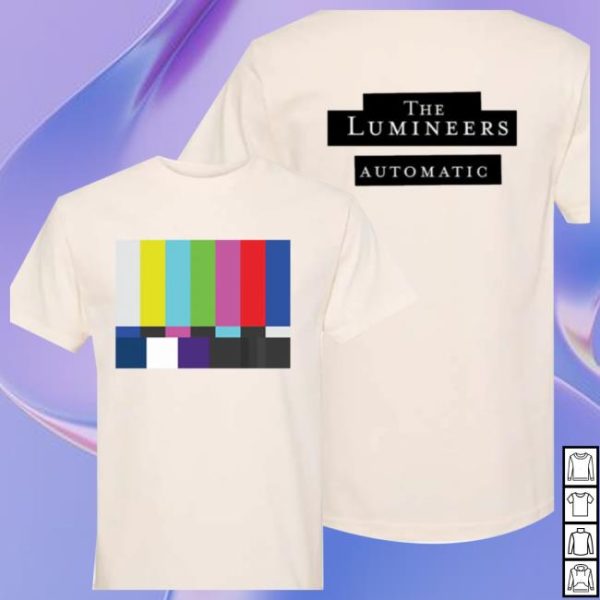 The Lumineers Store Merch Automatic Album Cover Tee