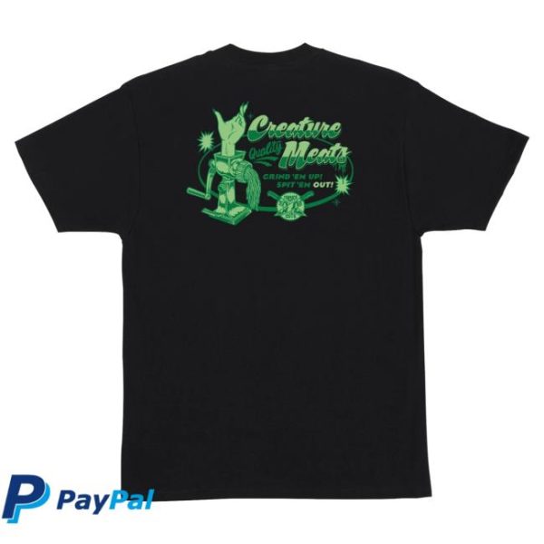 Nhs Skate Direct Store Merch Meat Grinder Mens Creature T-Shirt