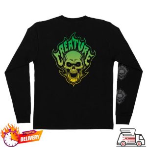 Nhs Skate Direct Store Merch Bonehead Flame Mens Creature Longsleeve T-Shirt