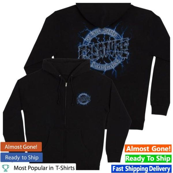 Nhs Skate Direct Store Merch Finest Strike Mens Creature Zip Hoodie