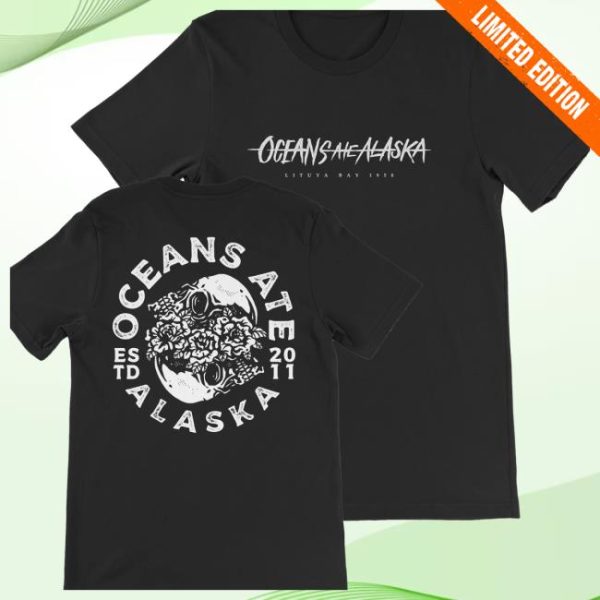 Oceans Ate Alaska Store Merch Skull T-Shirt