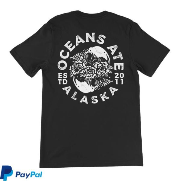 Oceans Ate Alaska Store Merch Skull T-Shirt