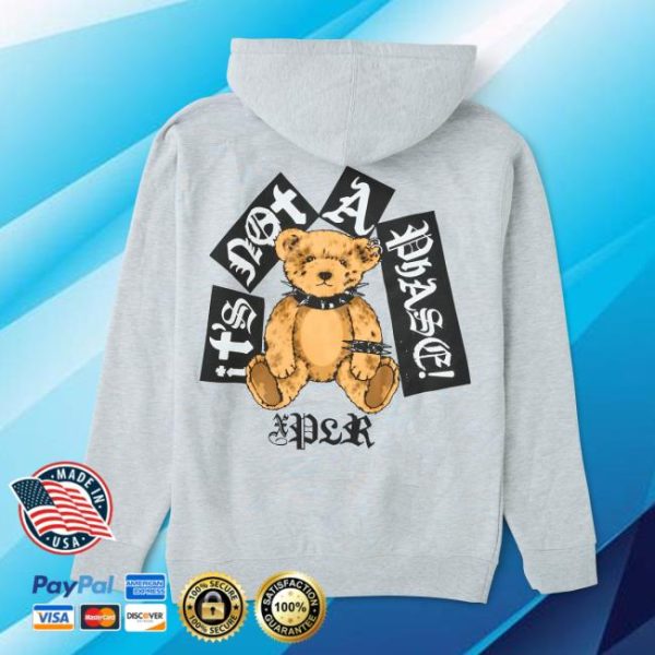 Xplr Store Shop Not A Phase Grey Heather Hoodie