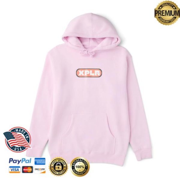 Xplr Store Shop Cute But Cursed Light Pink Hoodie