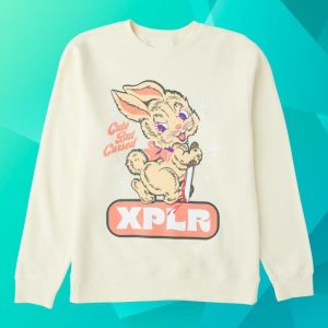 Official Xplr Shop By Sam And Colby Merch Store Cute But Cursed Crewneck