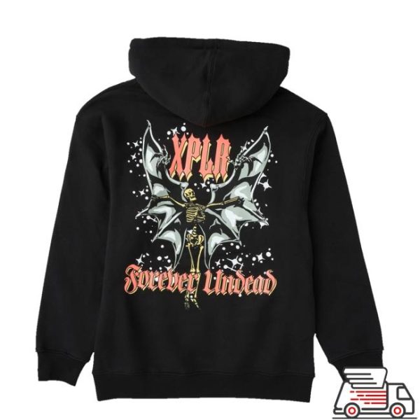 Official Xplr Shop By Sam And Colby Merch Store Forever Undead Hoodie