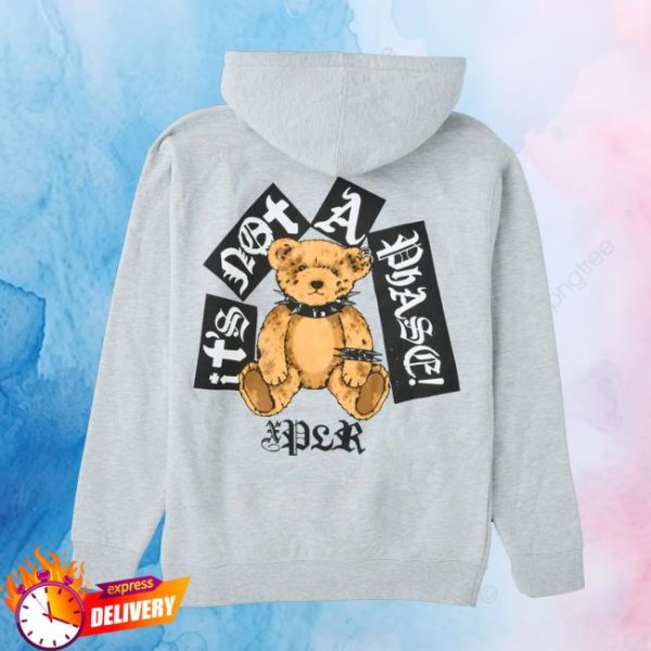 Official Xplr Shop By Sam And Colby Merch Store Not A Phase Hoodie Grey