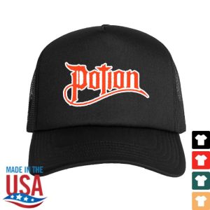 Imprint Merch Store Shop Potion Logo Trucker Hat