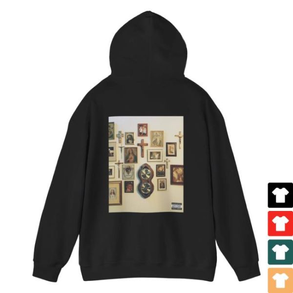 Suicideboys Merchandise Store Merch Suicideboys Thy Kingdom Come Album Cover Hoodie