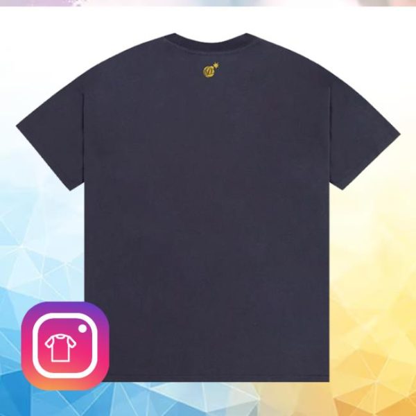 Drew League Store Merch The Hundreds X Drew League Vintage Bomb Navy Shirt