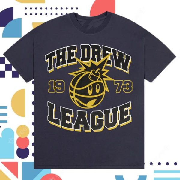 Drew League Store Merch The Hundreds X Drew League Vintage Bomb Navy Shirt