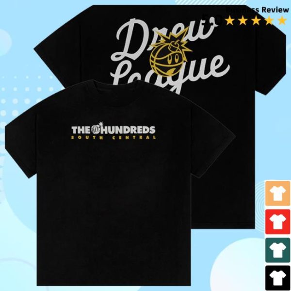 Drew League Store Merch The Hundreds X Drew League South Central Black T