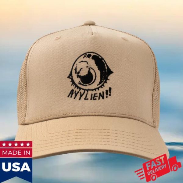 Ayylien Clothing Store Merch Eyeball Trucker Hat