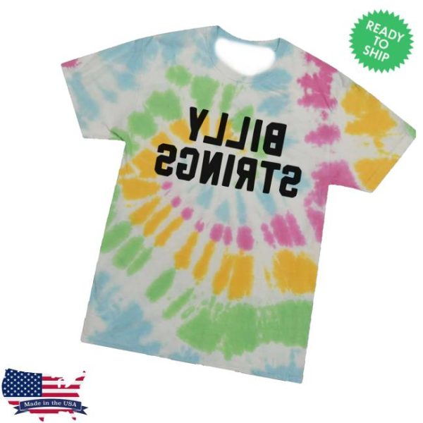 Billy Strings Store Merch Yllib Sgnirts Tie Dye Tee