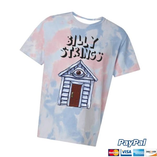 Billy Strings Store Merch Turmoil And Tinfoil Tie Dye Tee