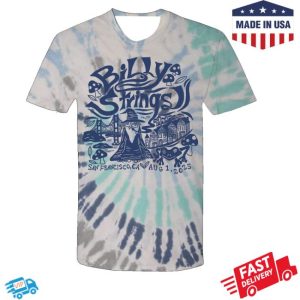 Billy Strings Store Merch Online Exclusive San Francisco Wizard Tie Dye Tee