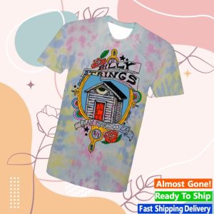 Billy Strings Store Merch San Francisco House Tie Dye Tee