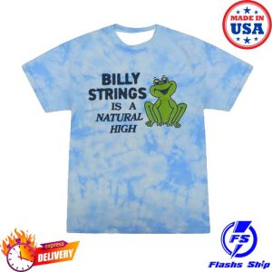 Billy Strings Store Merch Natural High Tie Dye Tee