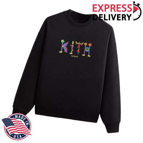 Kith Merch Store Kith For Nanzuka Gallery Tanaami Nelson Crewneck