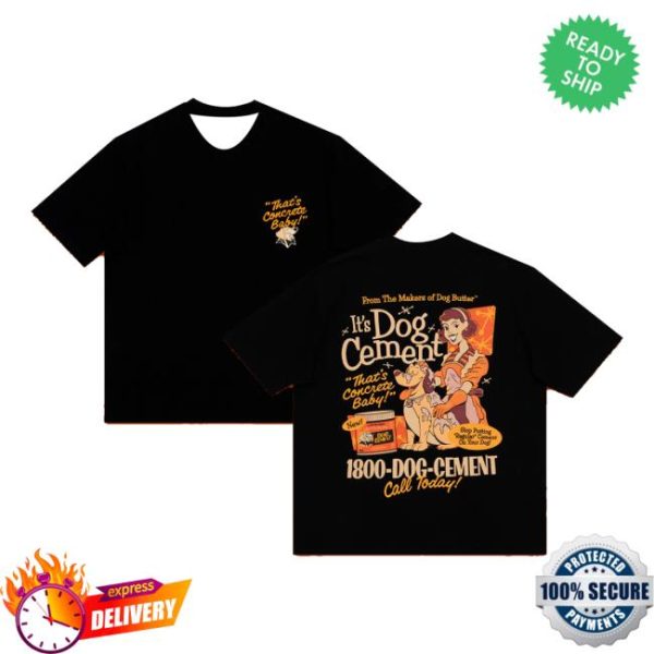 Cool Shirtz Merch Store Shop Cold Ones Tee Dog Cement