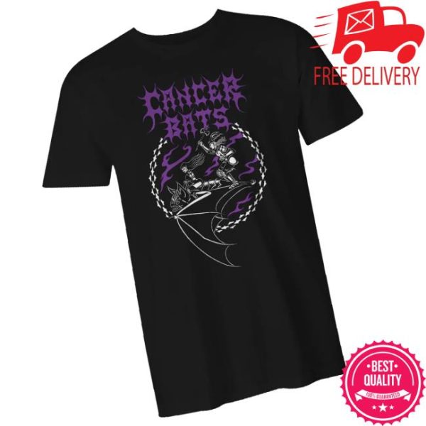 Cut Loose Merch Store Shop Cancer Bats Bat Rider T-Shirt