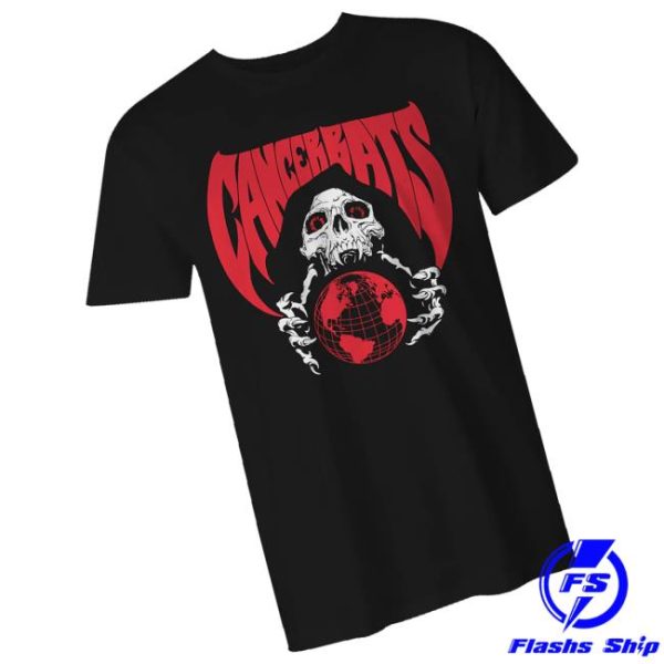 Cut Loose Merch Store Shop Cancer Bats Reaper World T-Shirt