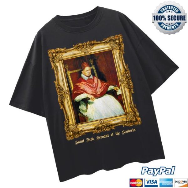The Red Flags Pod Merch Store Shop Saint Fred Vasseur Tee