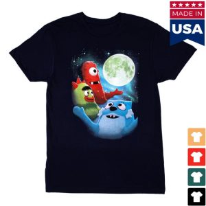 Yo Gabba Gabba Merch Store Shop Yo Gabba Gabba Howl At The Moon T-Shirt