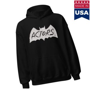 Actors The Band Store Merch Batcave Tribute Unisex Hoodie