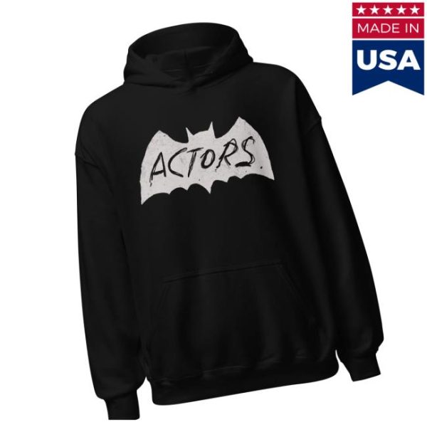 Actors The Band Store Merch Batcave Tribute Unisex Hoodie