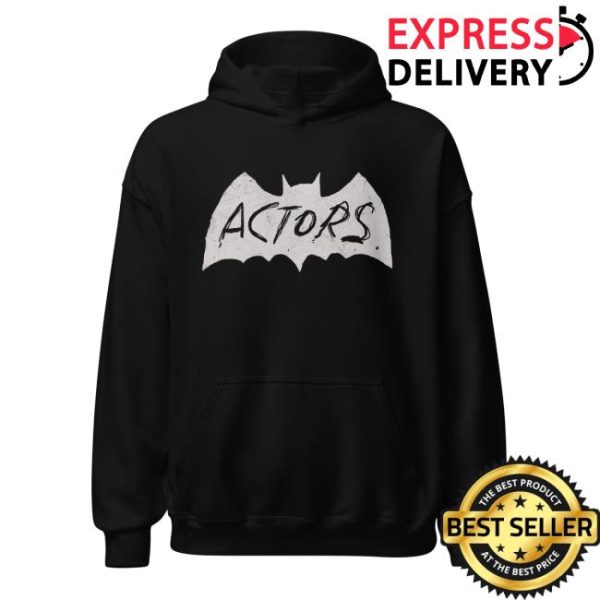 Actors The Band Store Merch Batcave Tribute Unisex Hoodie