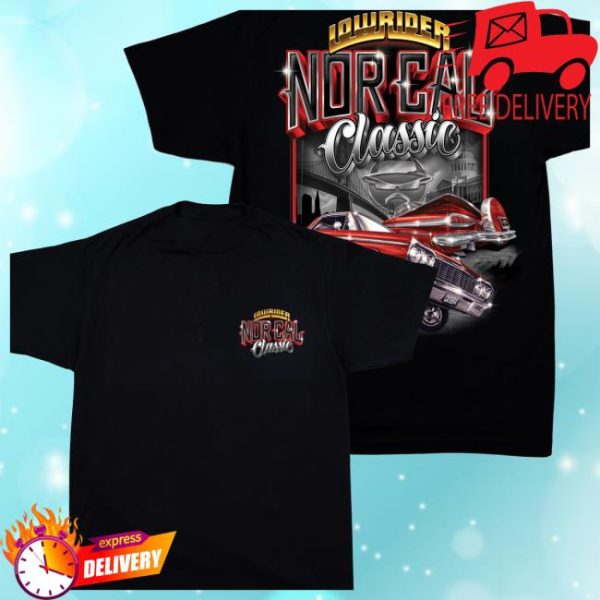 Lowrider Brand Store Merch Norcal Classic Black Shirt