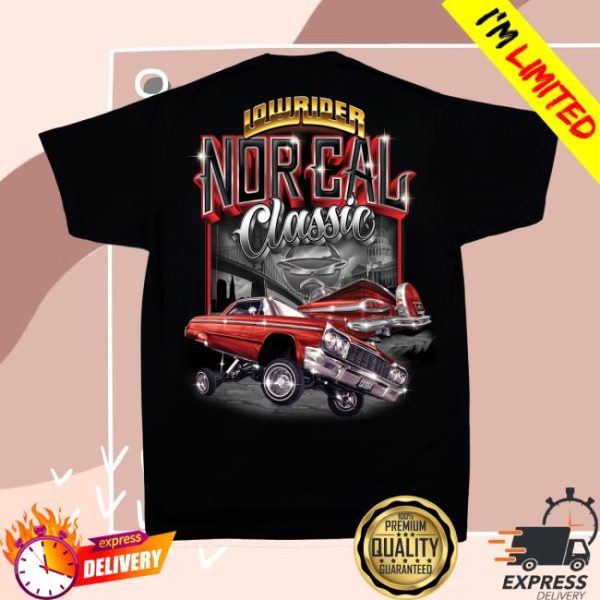 Lowrider Brand Store Merch Norcal Classic Black Shirt