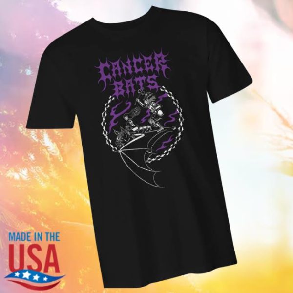 Cut Loose Merch Store Cancer Bats Bat Rider T-Shirt