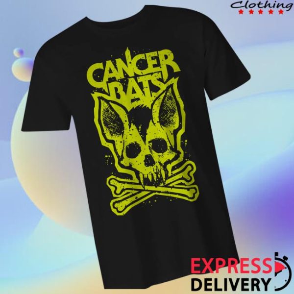 Cut Loose Merch Store Slime Bat Skull & Crossbones T-Shirt