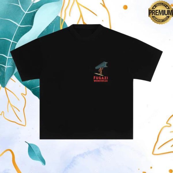 Fugazi Merch Store Shop Beam Tee Black