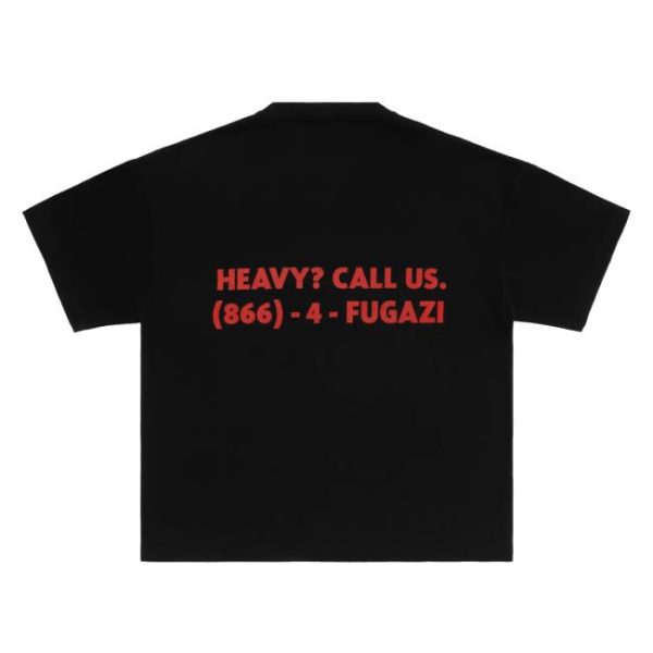 Fugazi Merch Store Shop Beam Tee Black