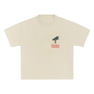 Fugazi Merch Store Shop Beam Tee Cream