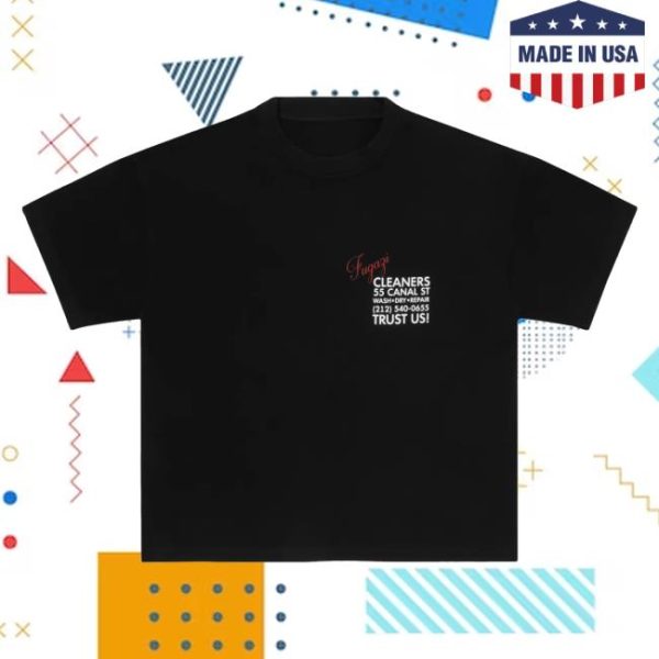 Fugazi Merch Store Shop Laundromat Tee Black