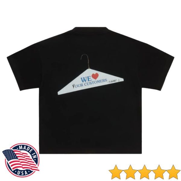 Fugazi Merch Store Shop Laundromat Tee Black