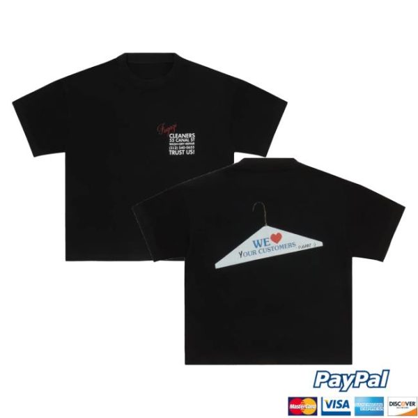 Fugazi Merch Store Shop Laundromat Tee Black