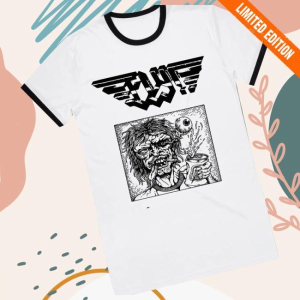 Volume Dealer Merch Store Shop Fly White Black Ringer Tee