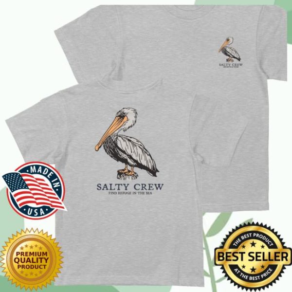 Salty Crew Store Merch Perched Toddler Ss Tee