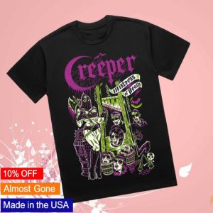 Creeper Cult Store Merch Mistress Of Death Sol Rac T-Shirt